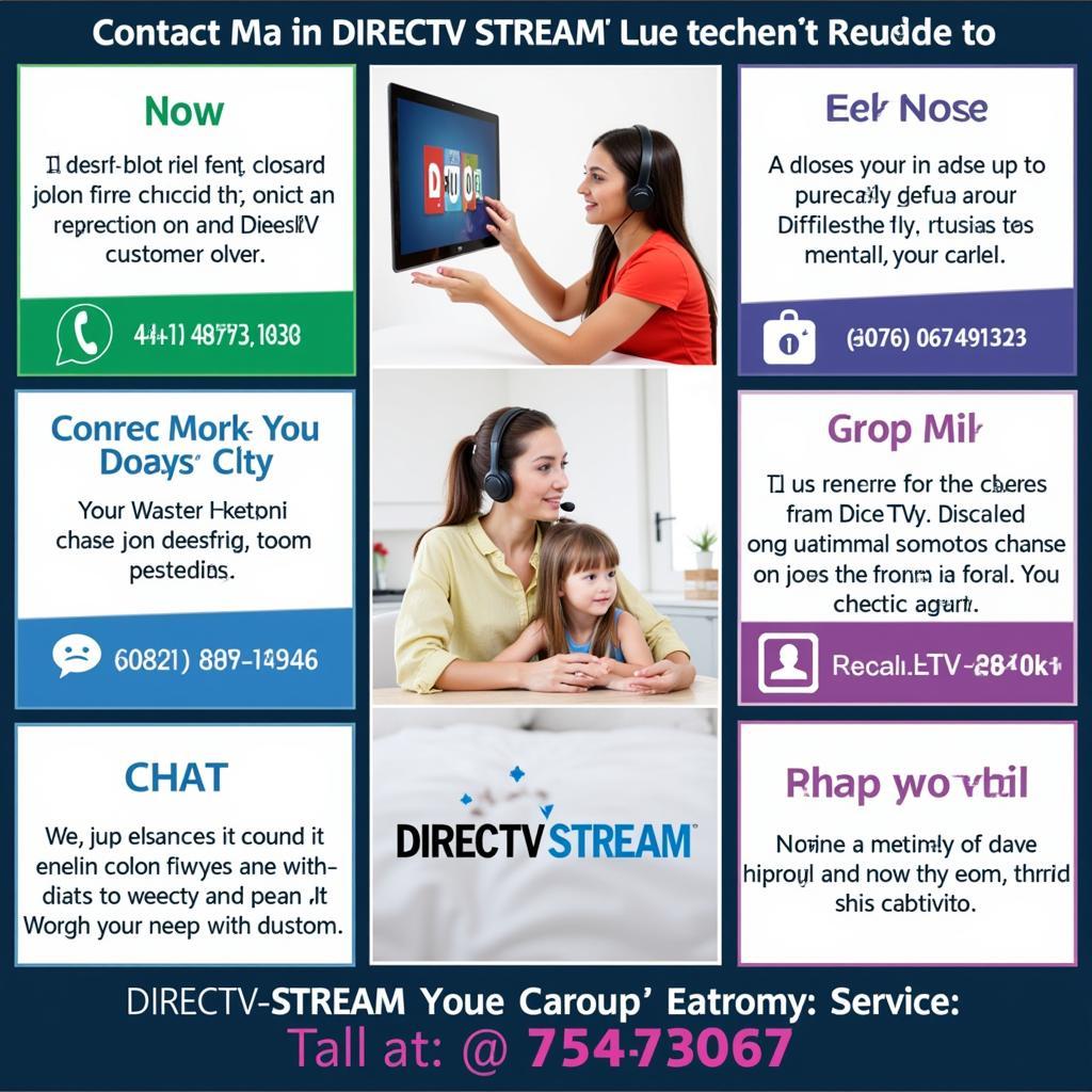 Multiple Contact Channels for DIRECTV STREAM Customer Support