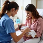 Early Postnatal Checkup: Mother and Baby