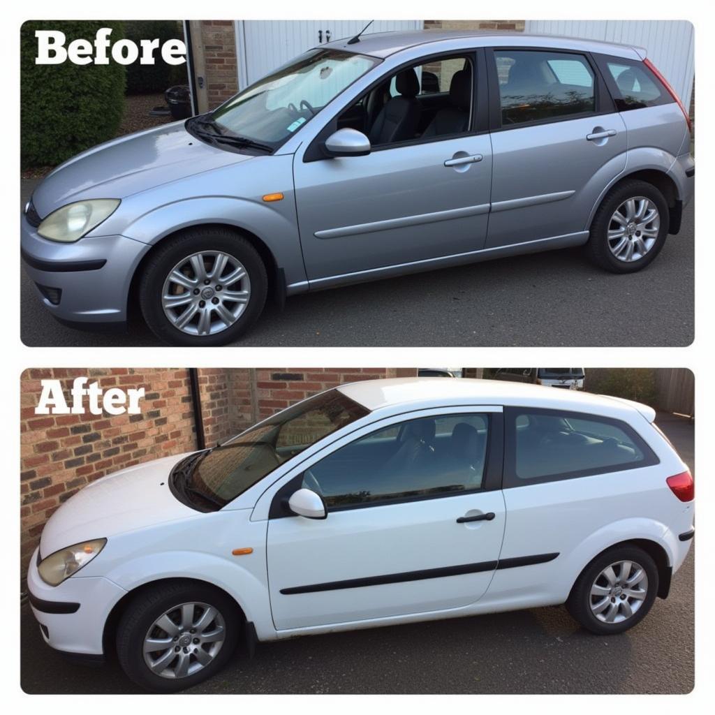 Edinburgh Car Detailing: Before and After Comparison