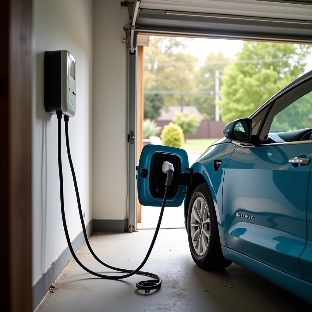 Charging an Electric Car at Home with 200 Amp Service