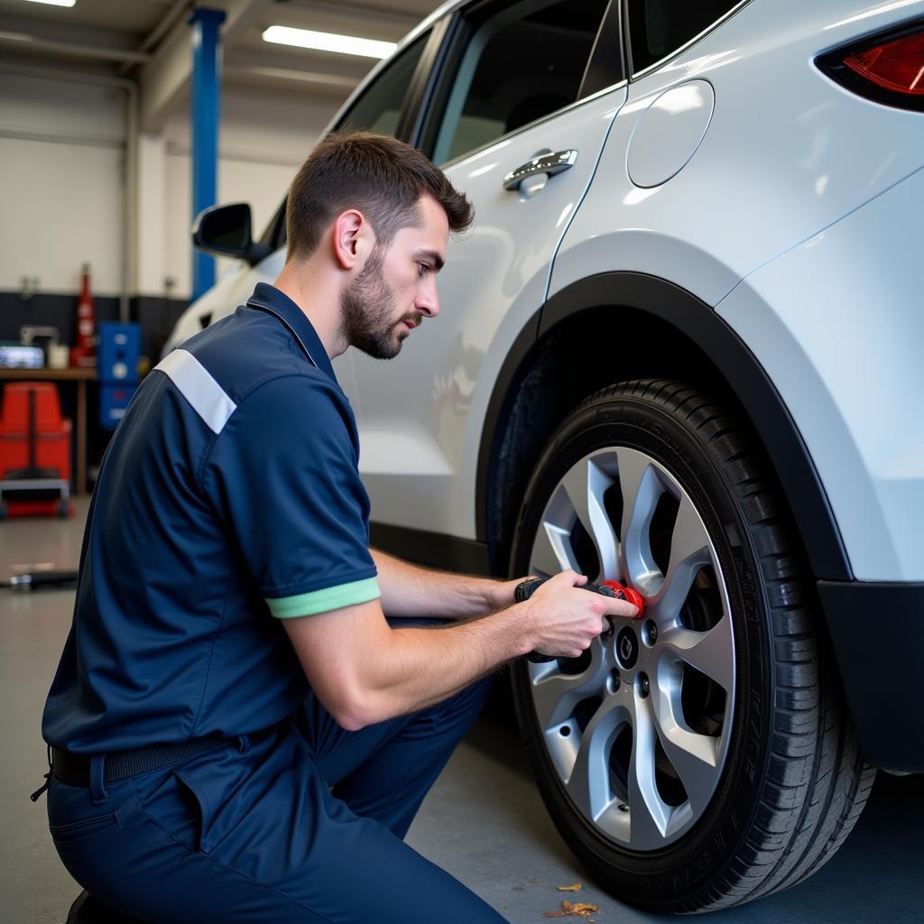 Electric Car Service in Cannock