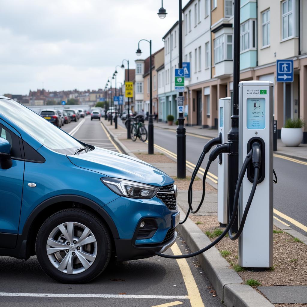 Electric Vehicle Charging Station Brighton