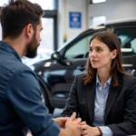 Empathetic Car Service Interaction Example