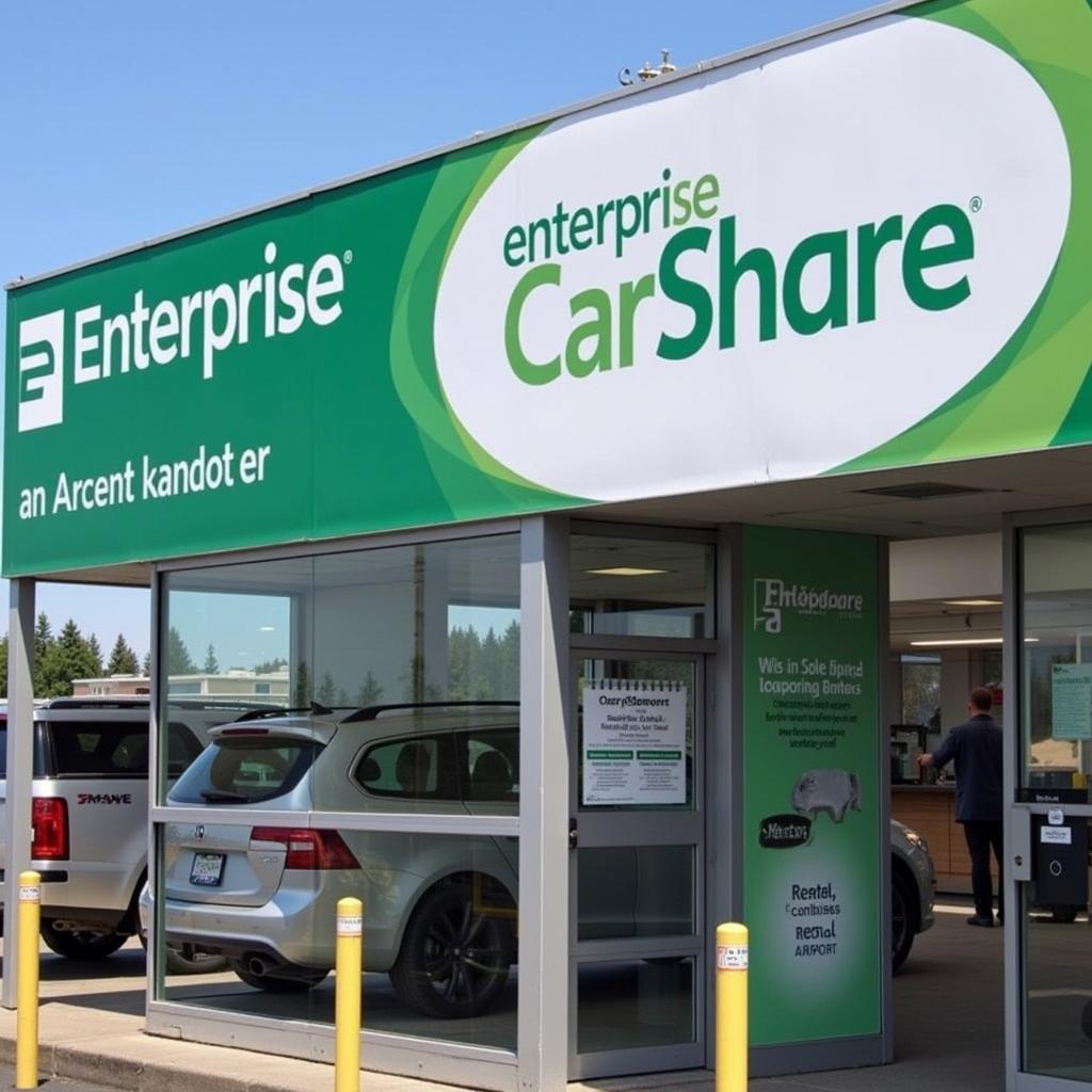 Enterprise CarShare at Portland Airport