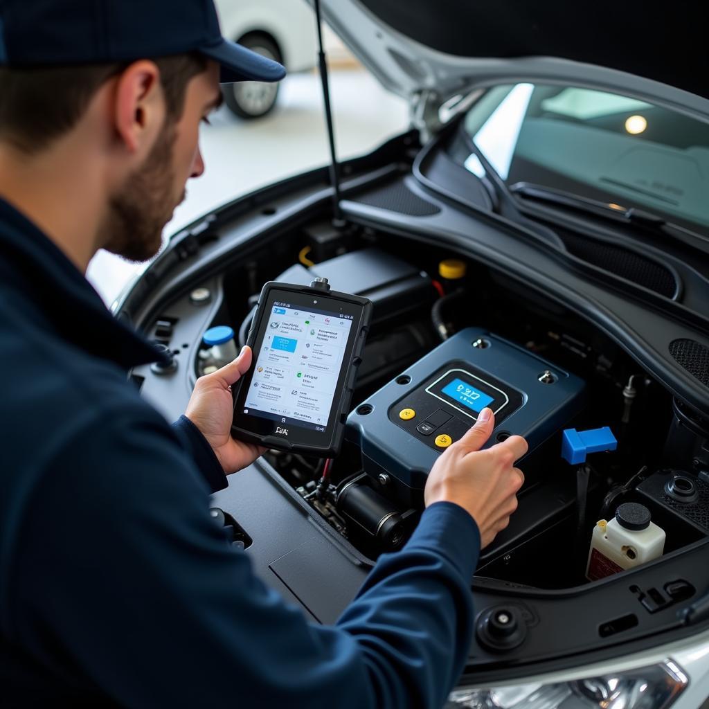 Electric Vehicle Battery Check