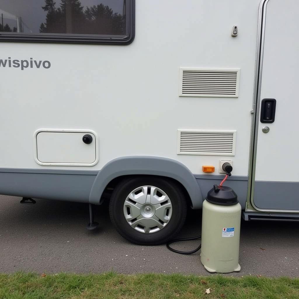 Motorhome Waste Disposal at Evreux Aire de Service