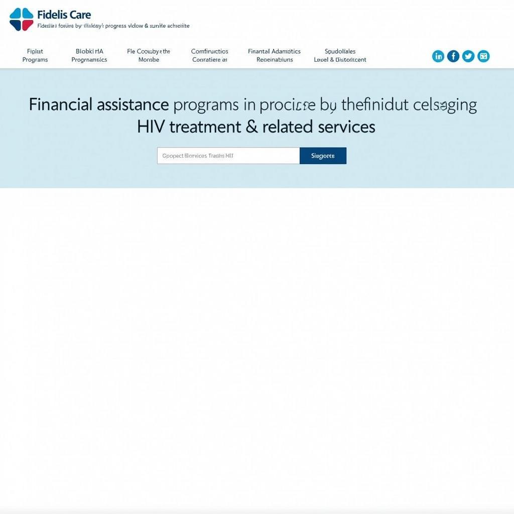 Fidelis Care Financial Assistance Programs for HIV Treatment