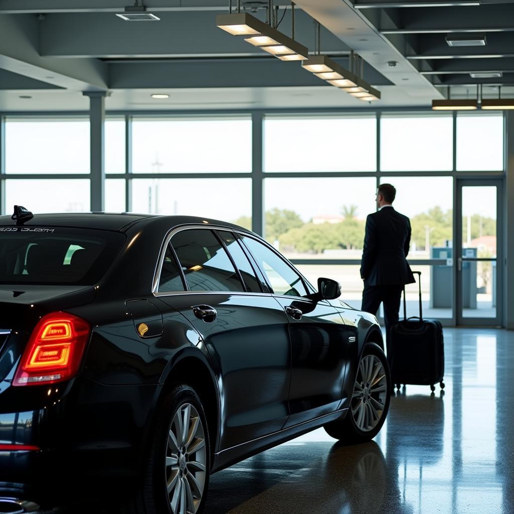 Black Car Service at a Florida Airport