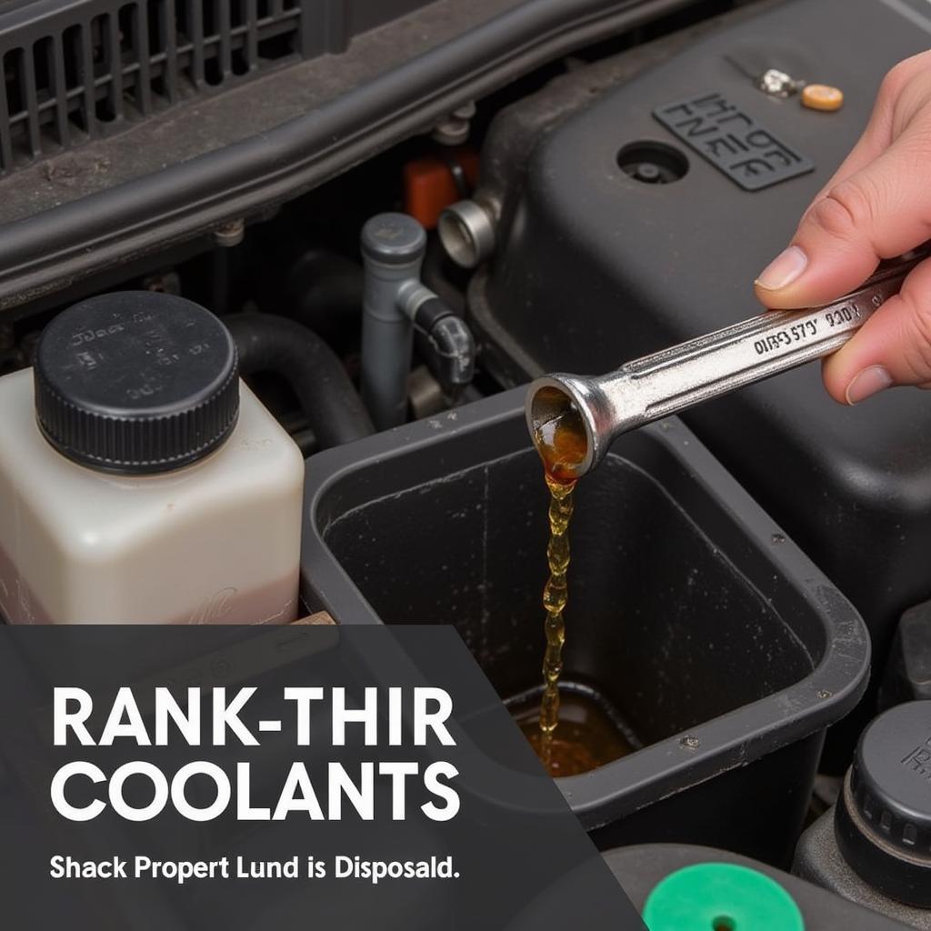 Flushing Old Coolant from Car Radiator