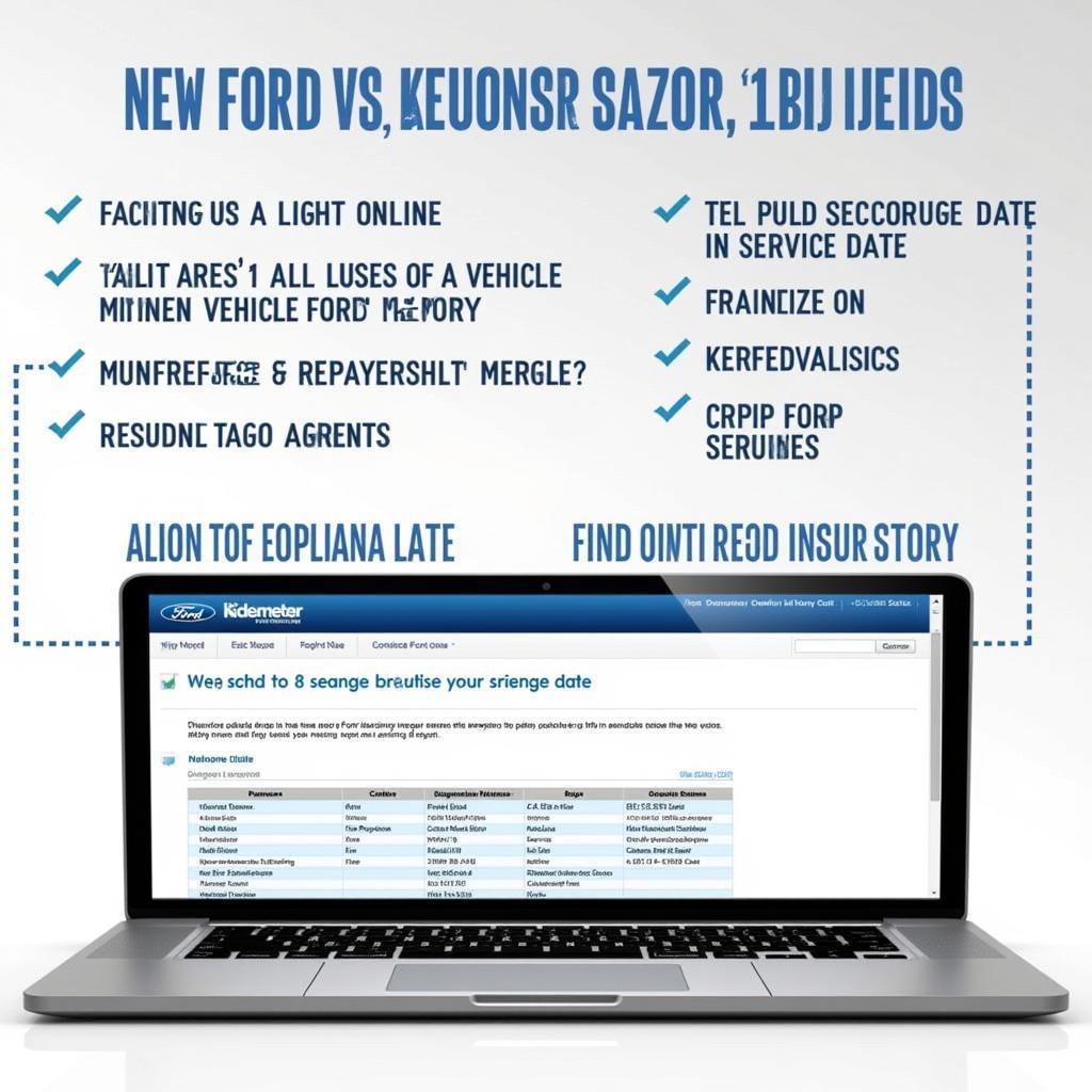 Accessing Ford In-Service Date Online