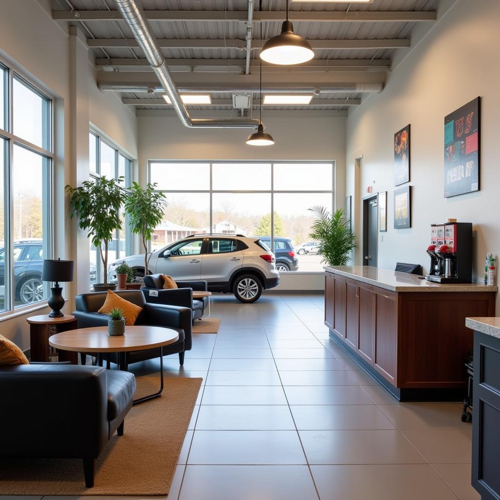 Fredericksburg Car Service Customer Waiting Area