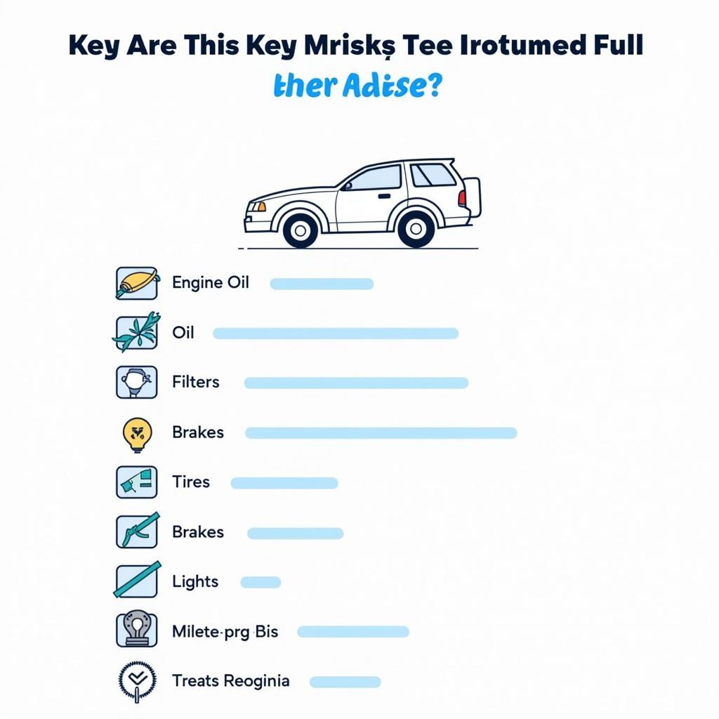 Full Car Service Checklist