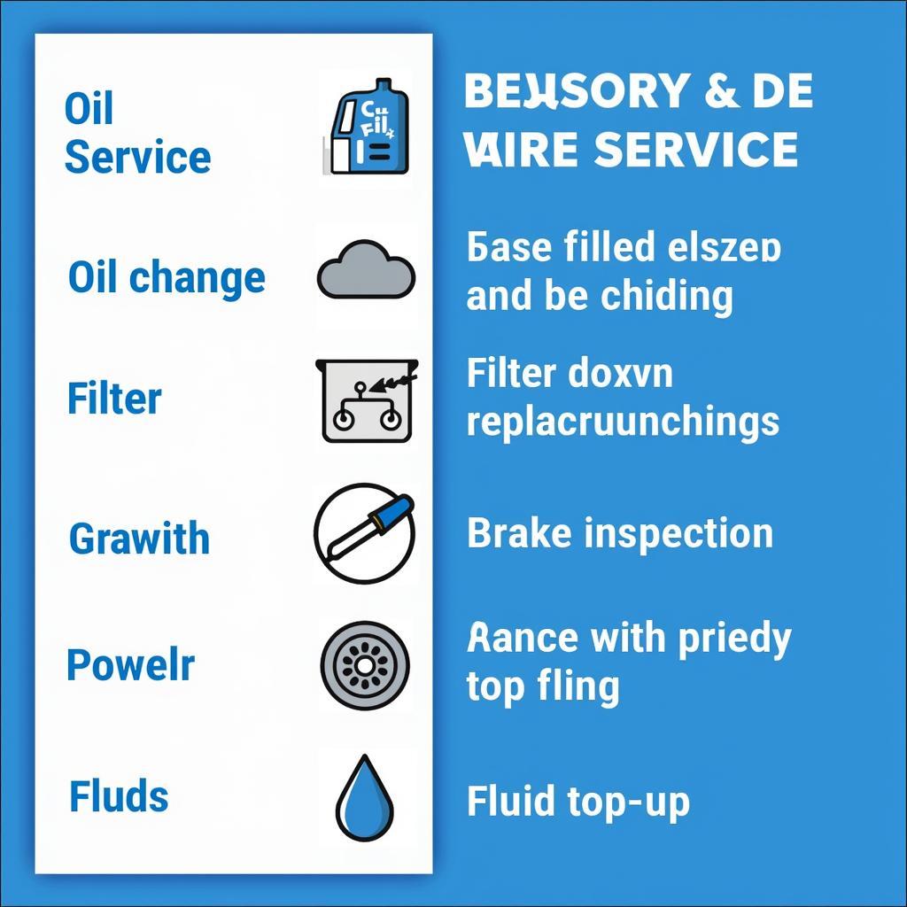 Full Car Service Checklist