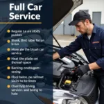 Full Car Service Engine Inspection