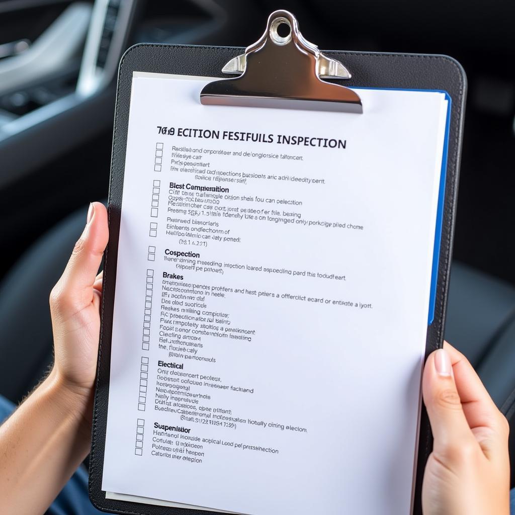 Full Car Service Checklist New Zealand