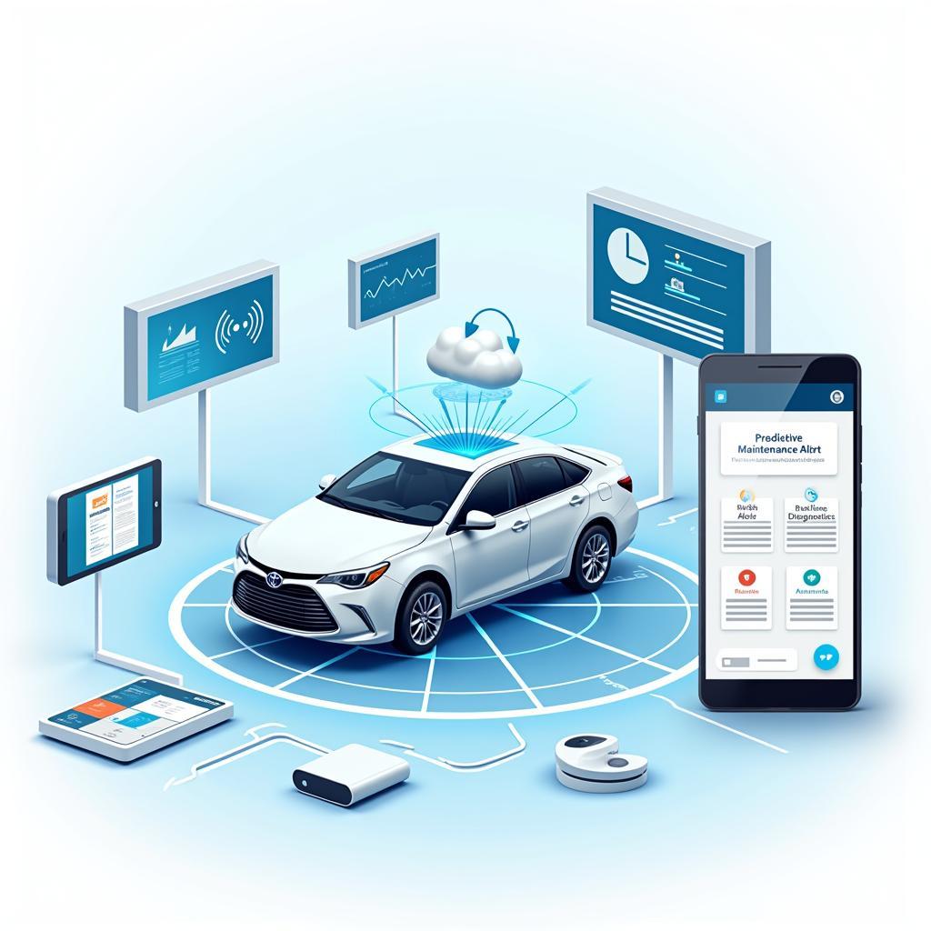 The future of car service apps: Predictive maintenance and advanced diagnostics.