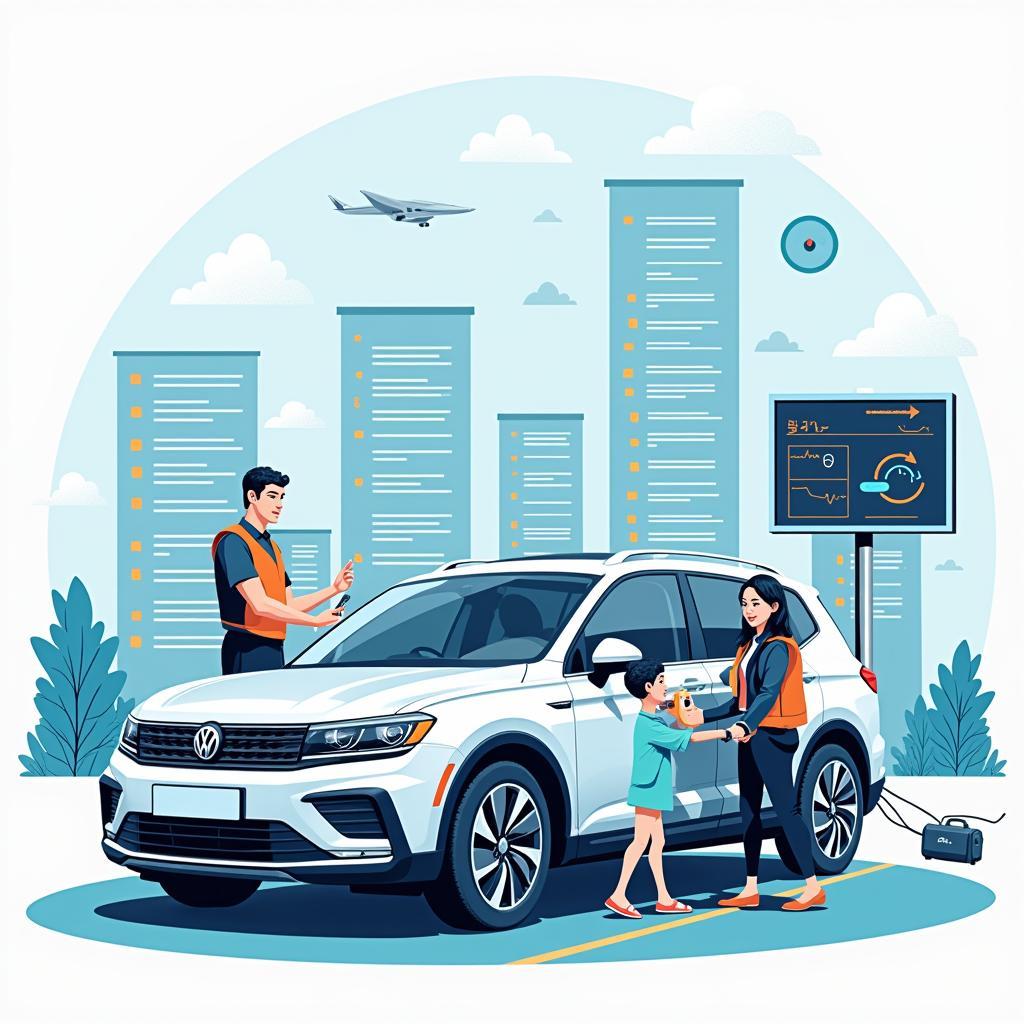 Future Trends in Car Service Clipart