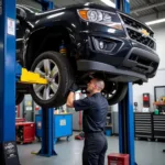 GM Shock Replacement at Dealership