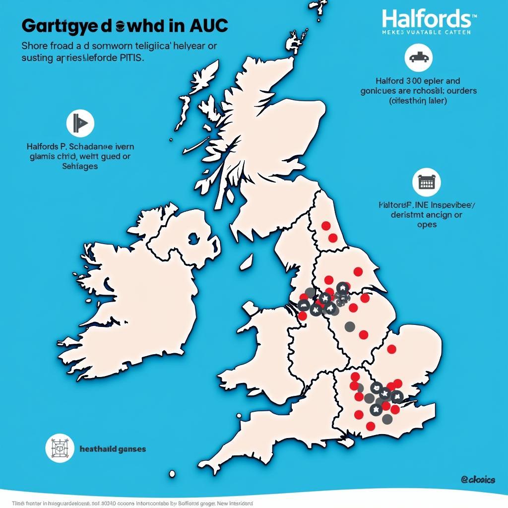 Halfords Garage Network Across the UK