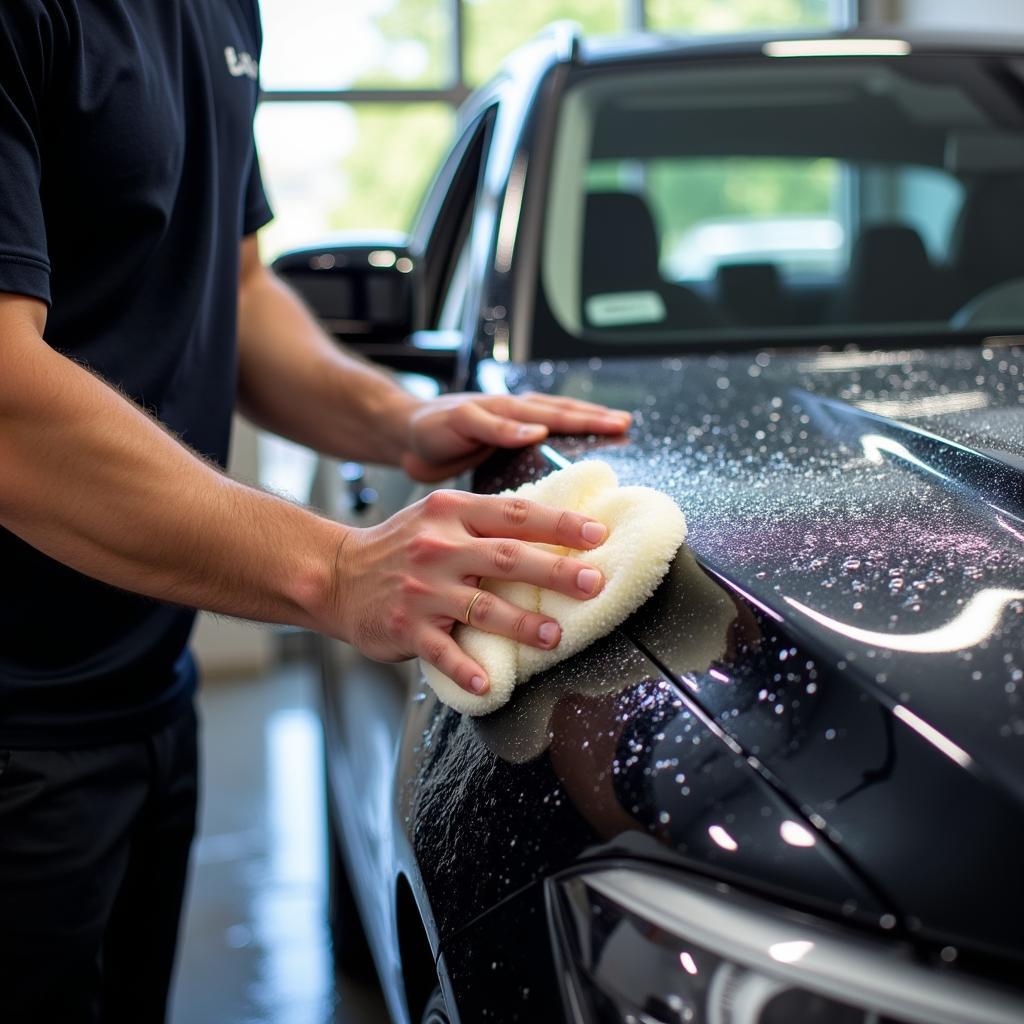 Hand Car Wash Process