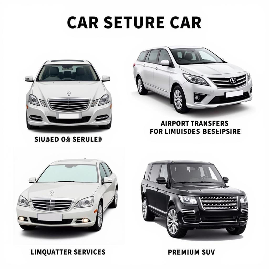 Different types of car services at Heathrow Airport