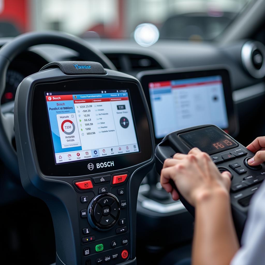 Bosch Diagnostic Equipment at Hermacar Ripollet