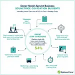 Home care service startup costs infographic