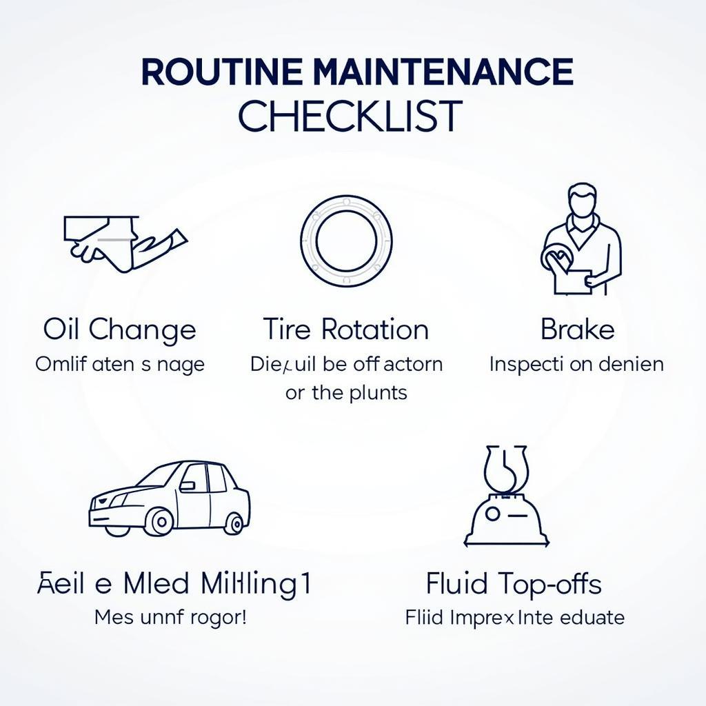 Hyundai Routine Maintenance Checklist