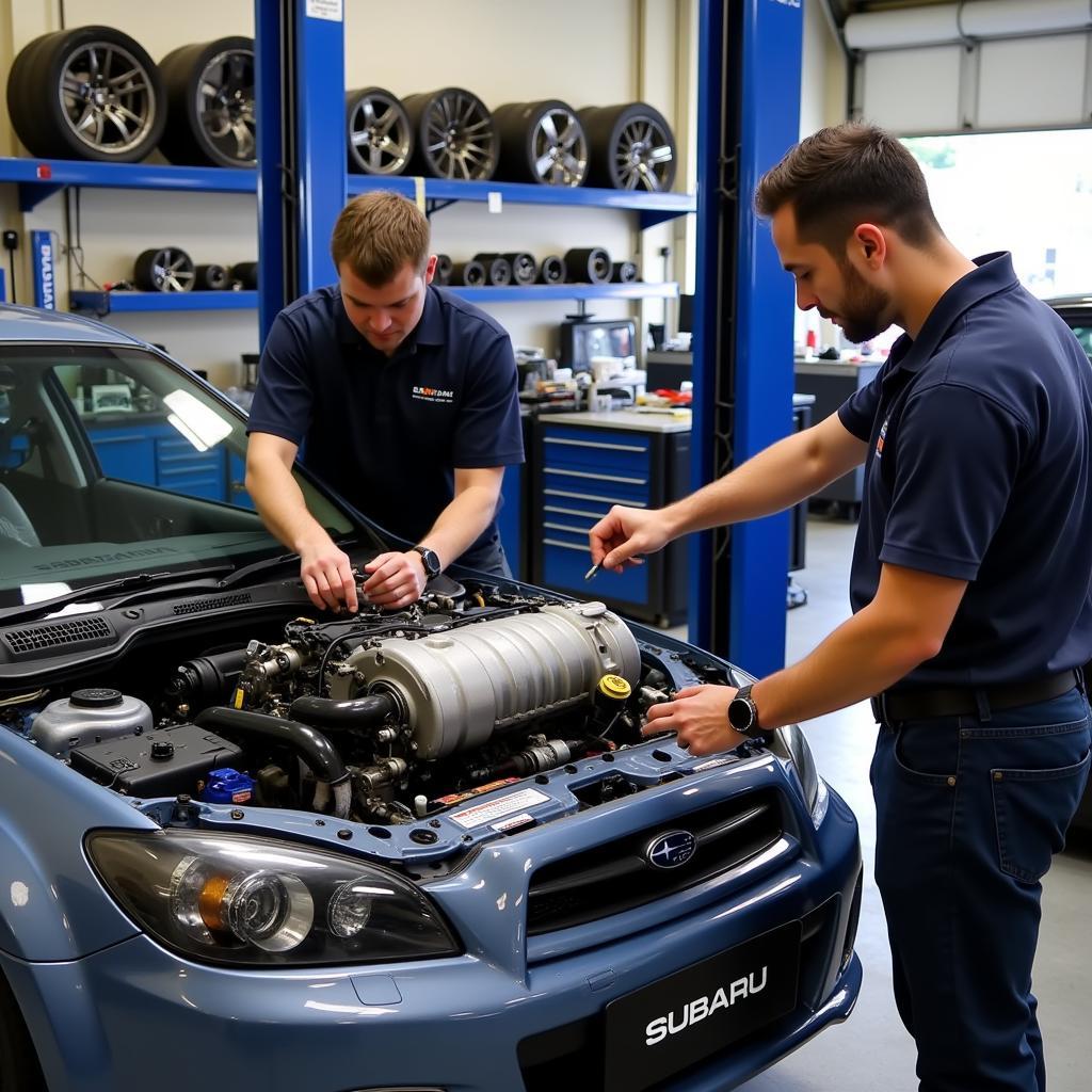 Independent Subaru Workshop in Singapore