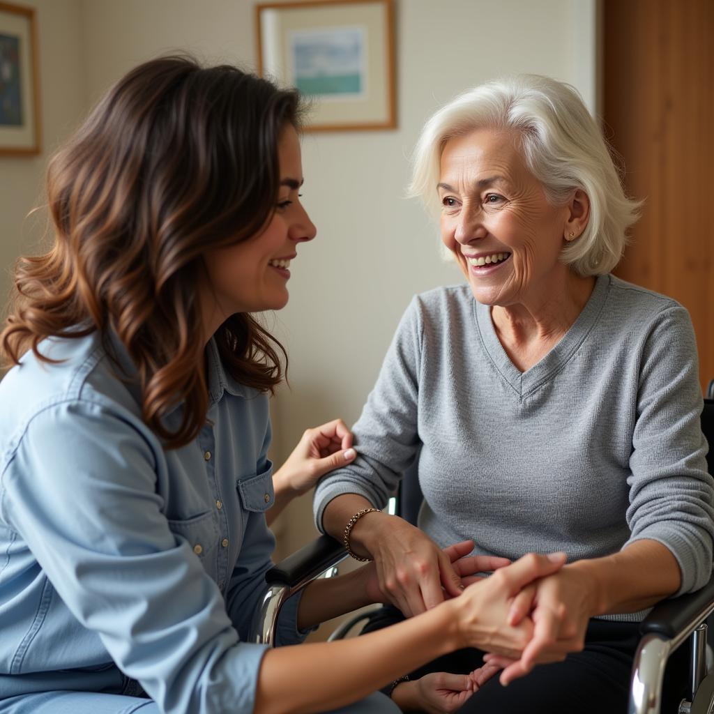 Informal Caregiver Supporting Patient