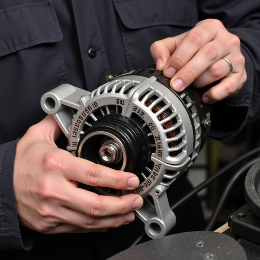 Installing a Car Alternator Service Kit