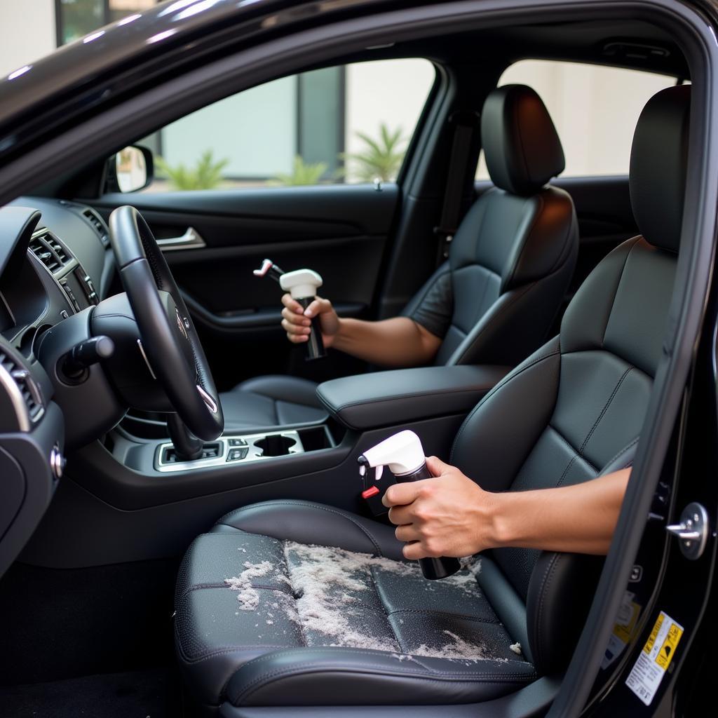 Interior Car Detailing Process in Bangalore