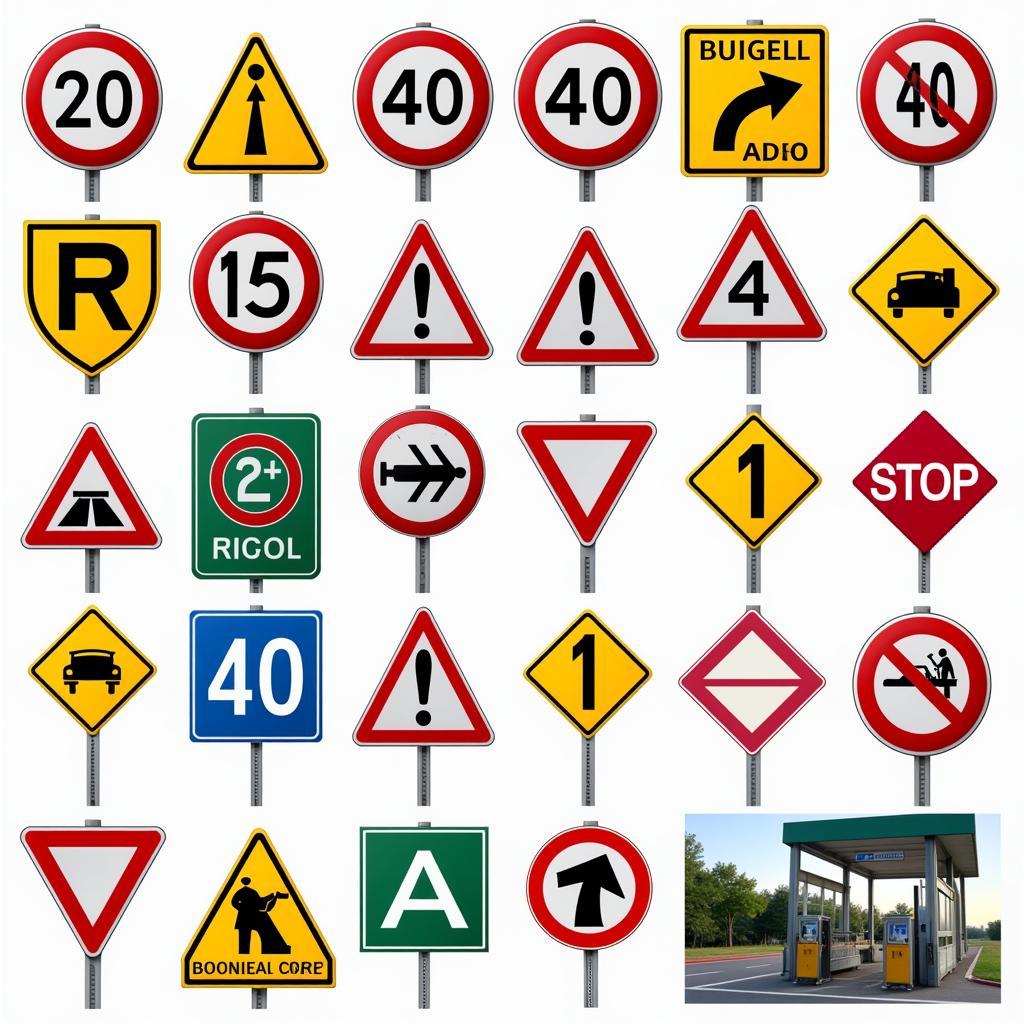 Italian road signs and tolls