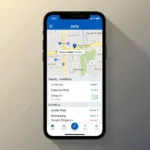 Juno Car Service App Interface