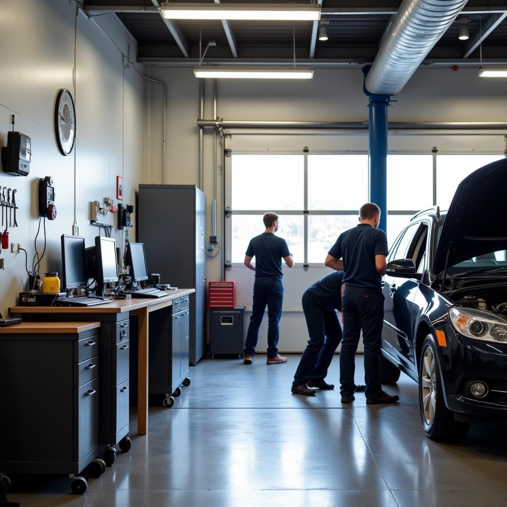 Modern and well-equipped car service center in Kingston, Tasmania