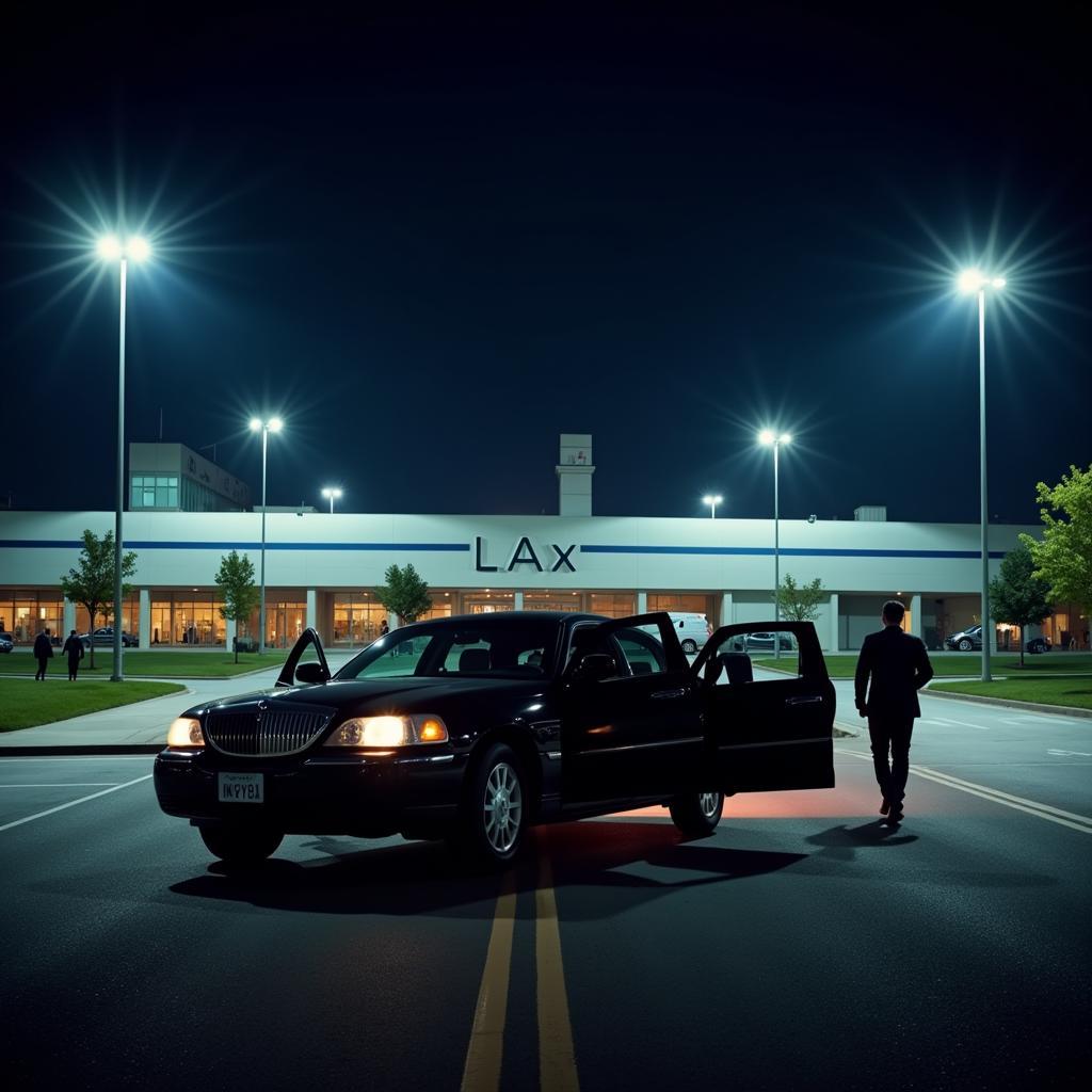 LAX Town Car Night Arrival