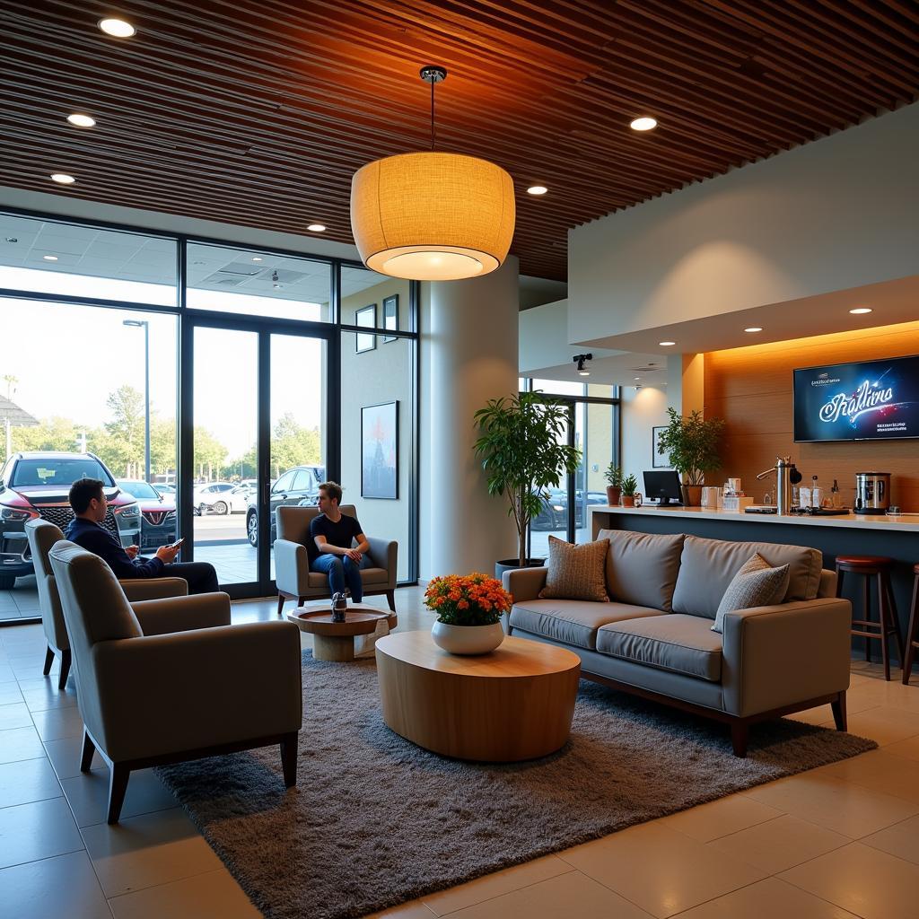 Lexus Dealership Customer Lounge