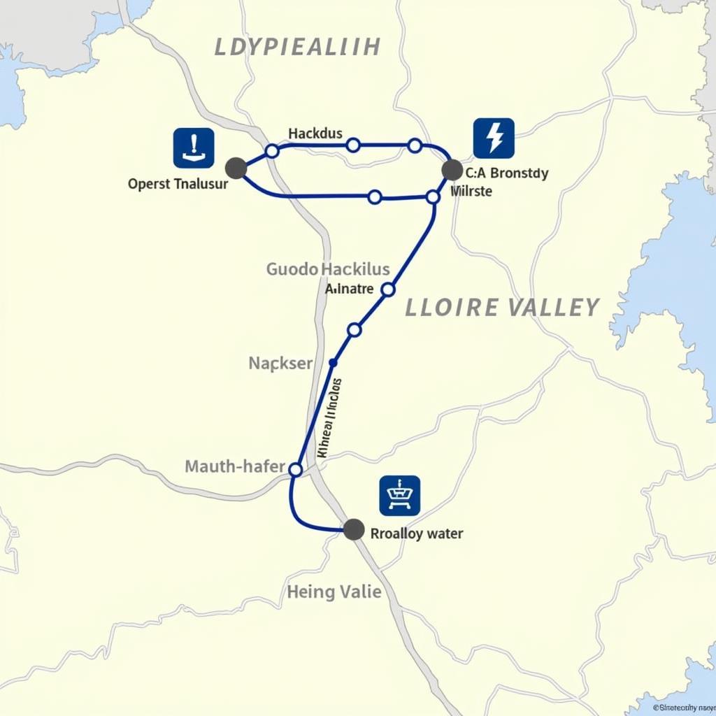 Loire Valley Motorhome Route Planning