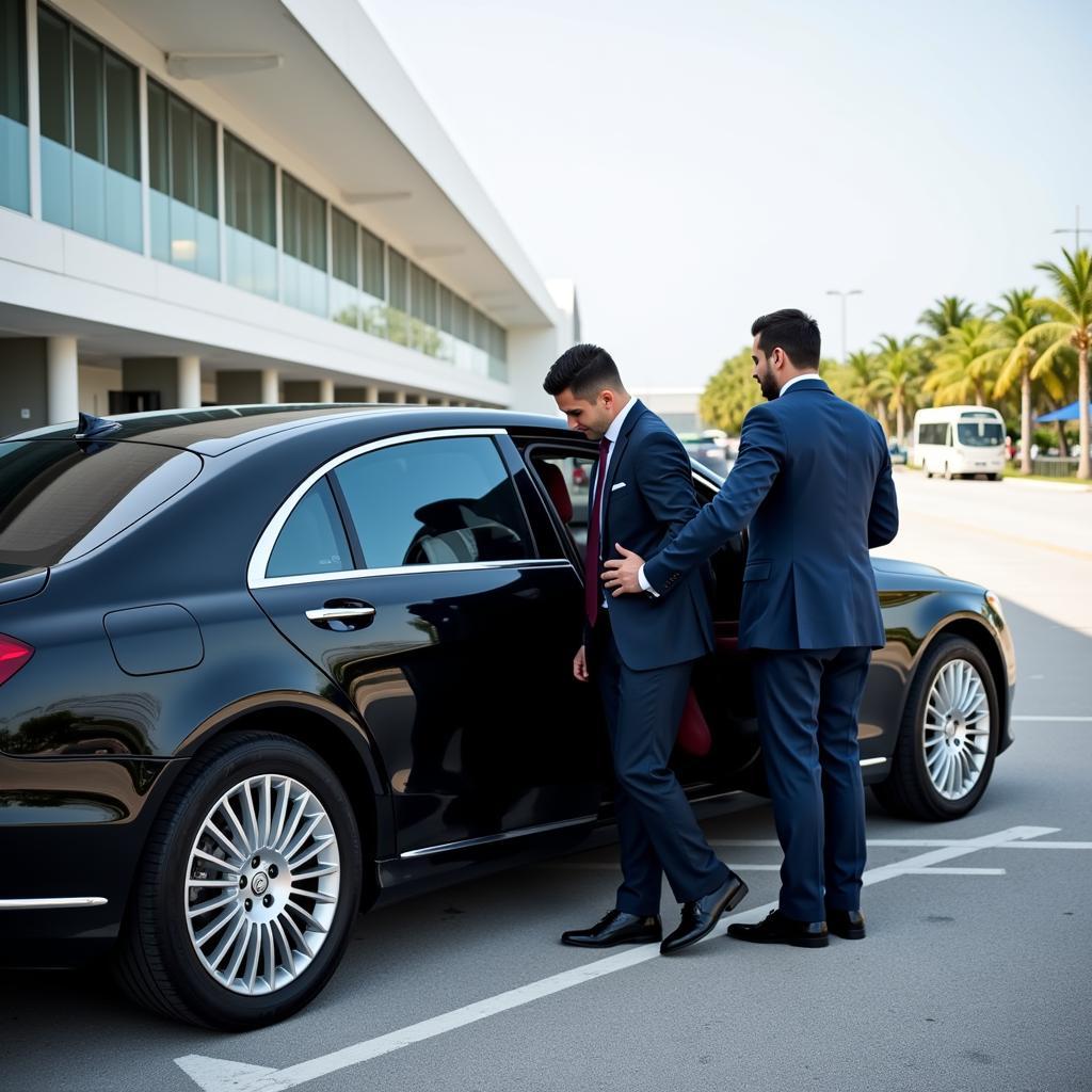 Luxury car service at Miami Airport