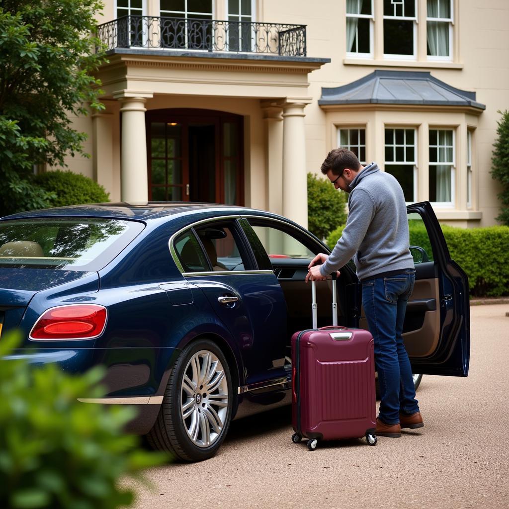 Luxury Car Service Transfer from Droitwich Spa to Birmingham International Airport