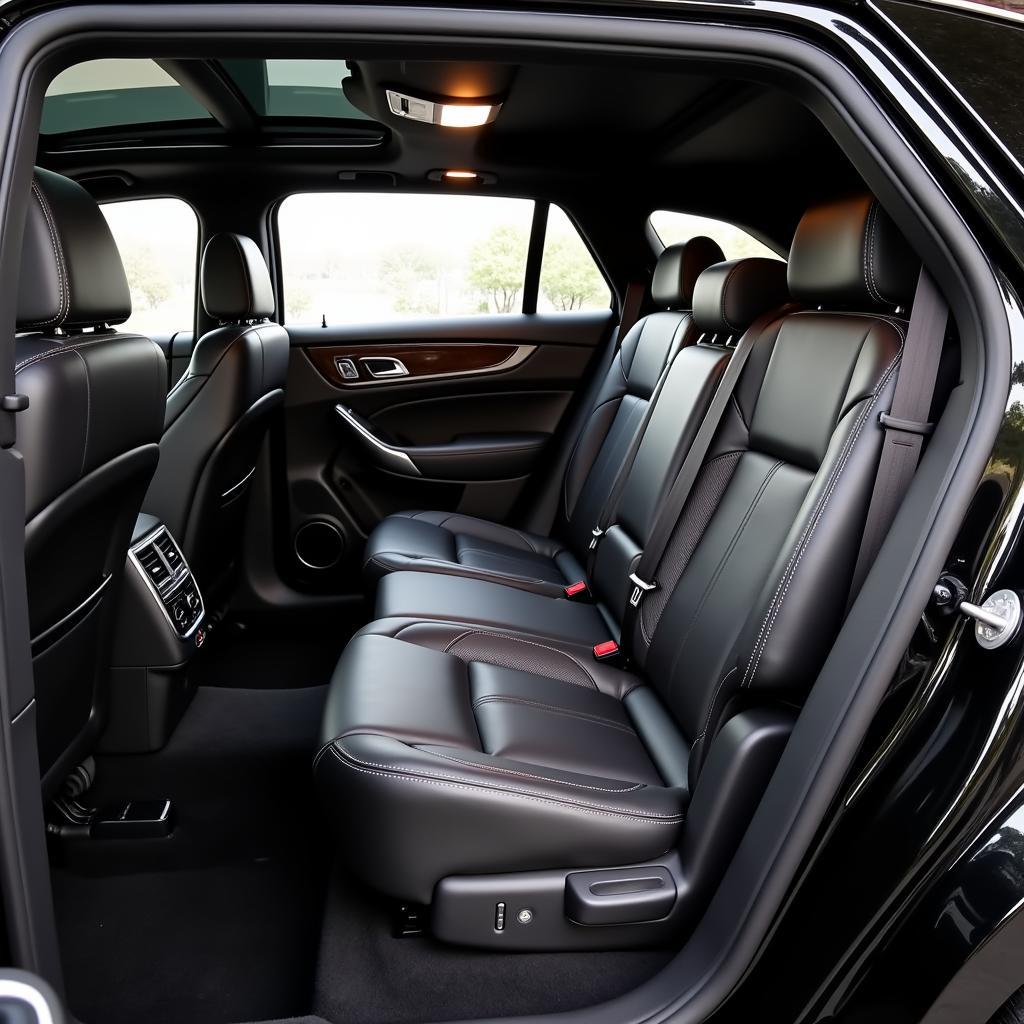 Luxury Town Car Interior