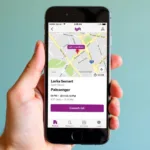 Lyft Driver App Interface