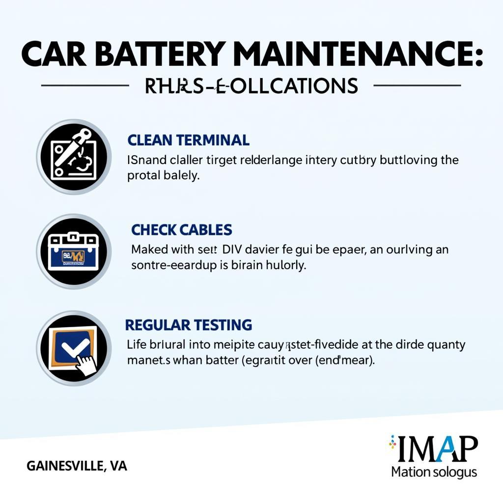 Car Battery Maintenance Tips in Gainesville, VA