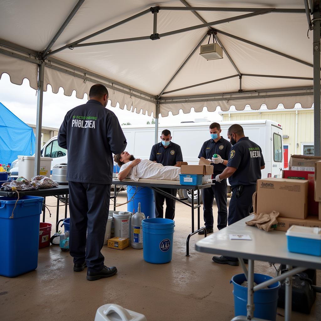 Mass Care Medical Tent