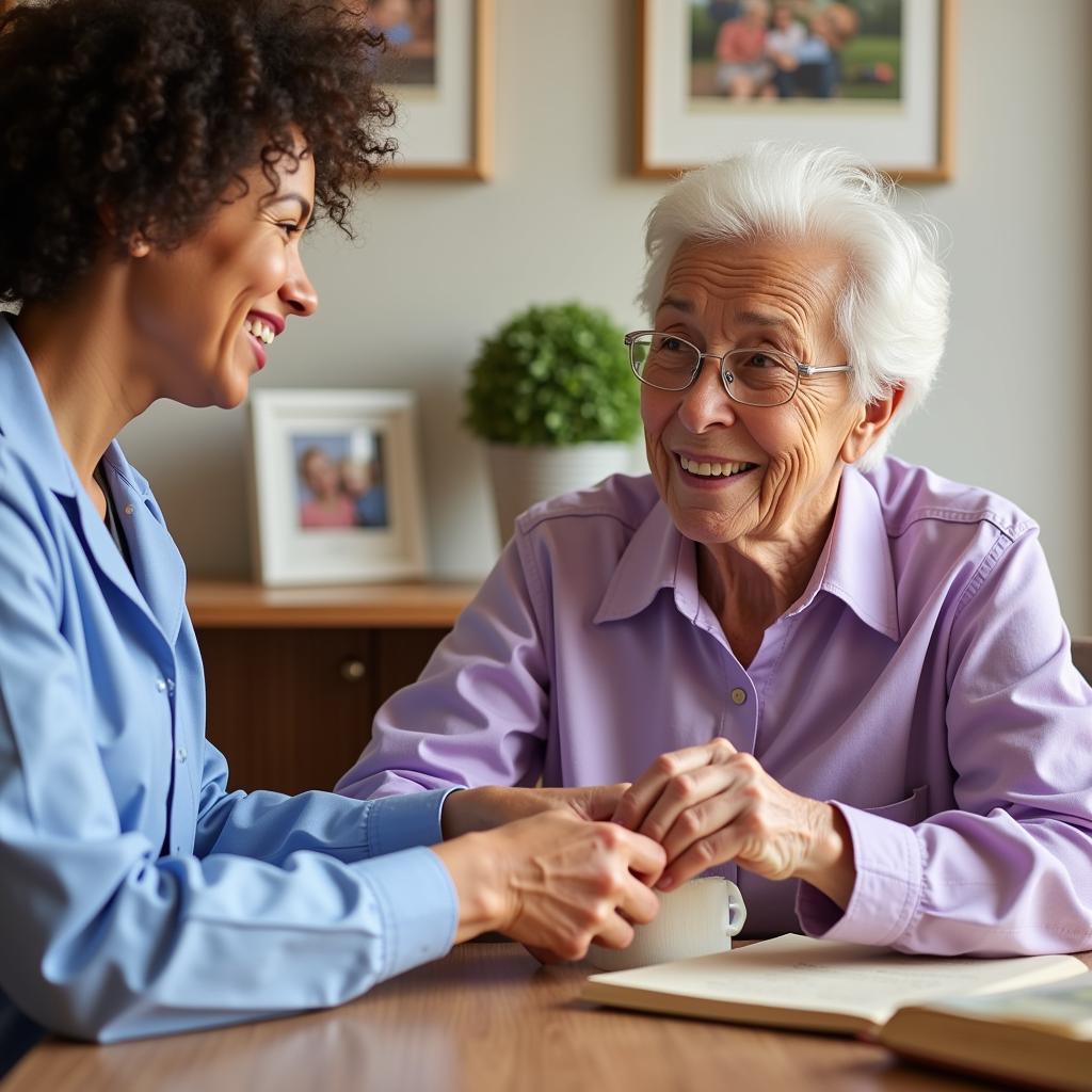 Memory Care Staff Interaction