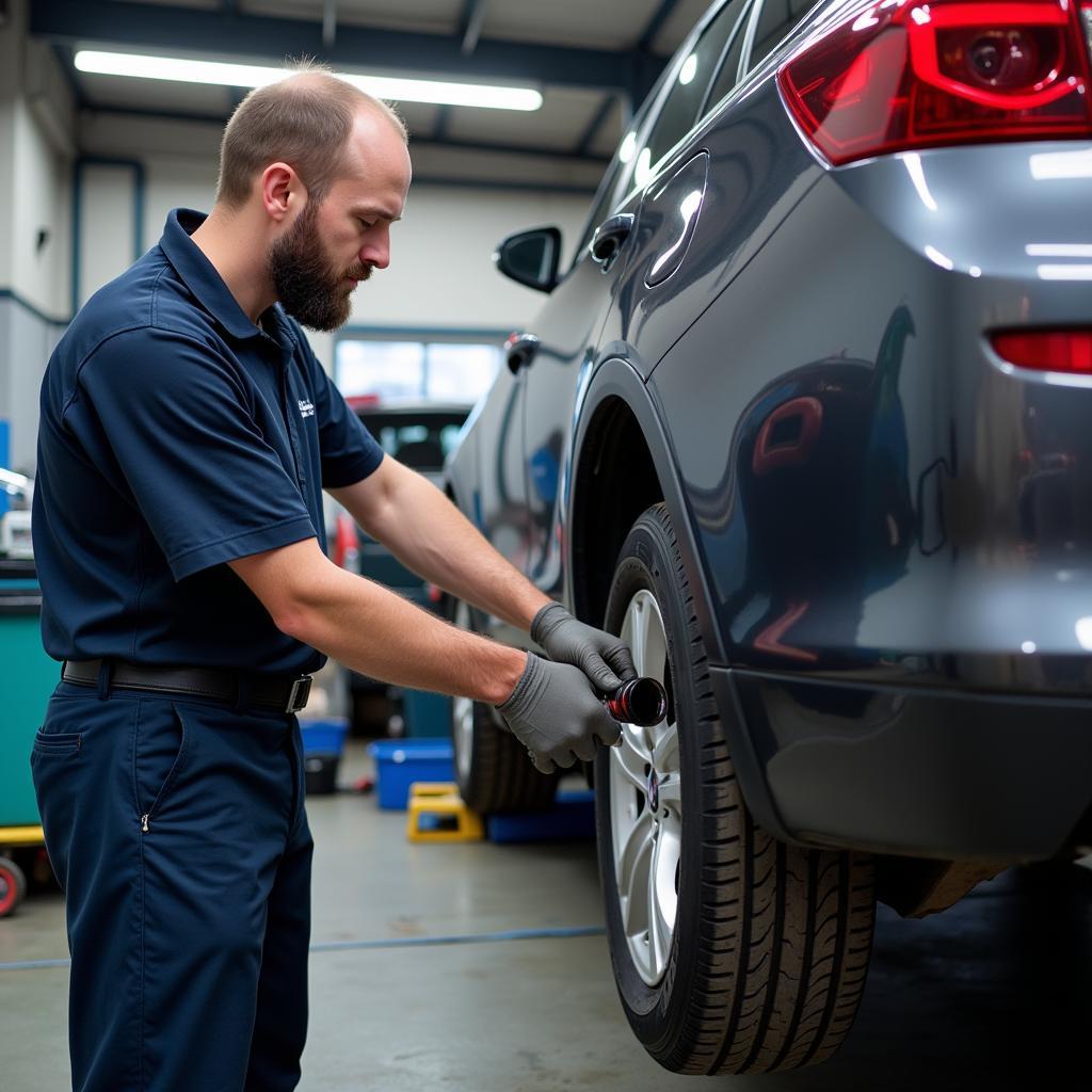 Routine Car Maintenance in Merthyr