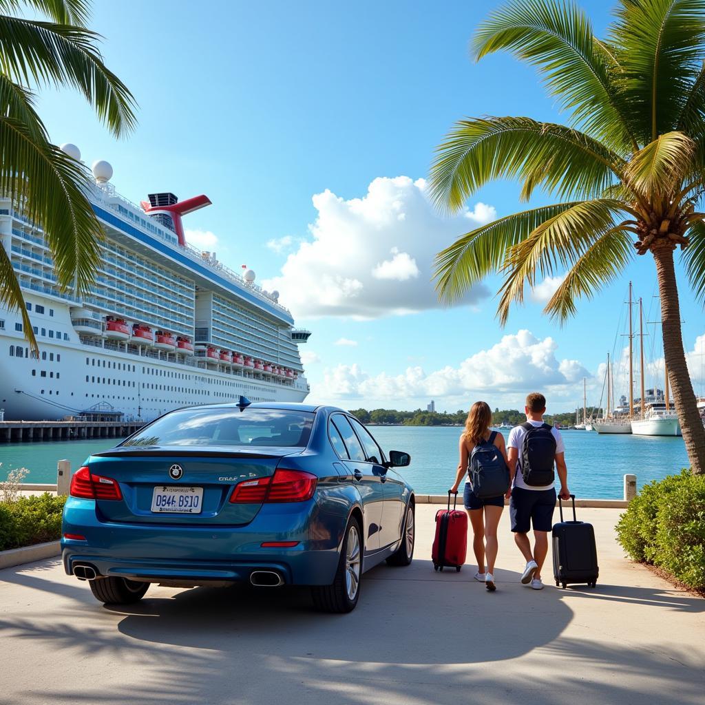 Arrival at Miami Cruise Port