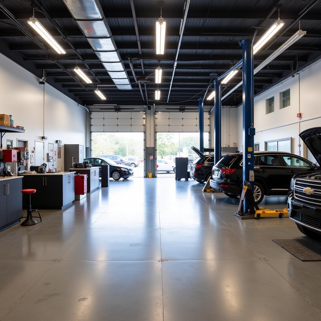 Modern Car Service Center in Milford, CT