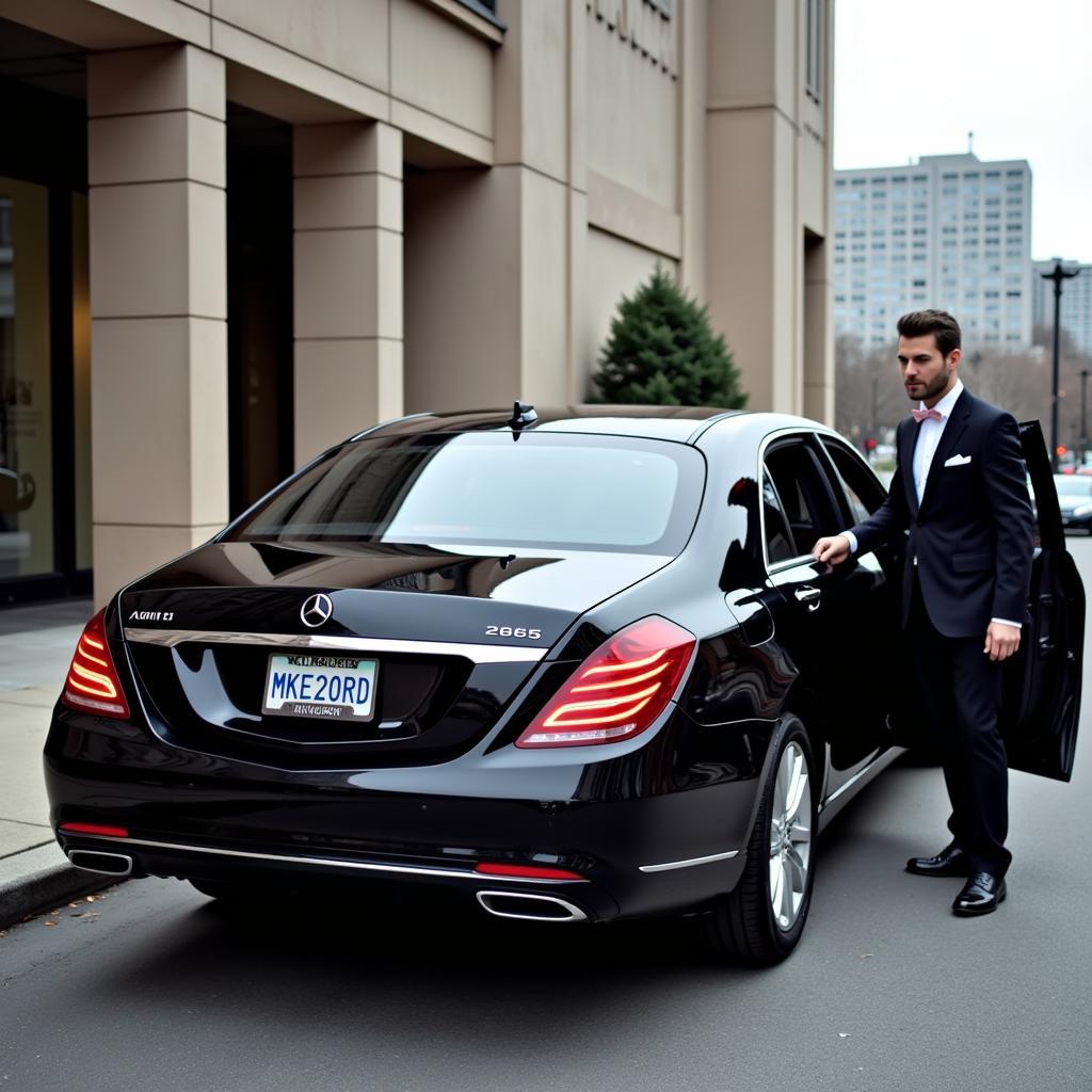 Luxury sedan car service Milwaukee to O'Hare Airport