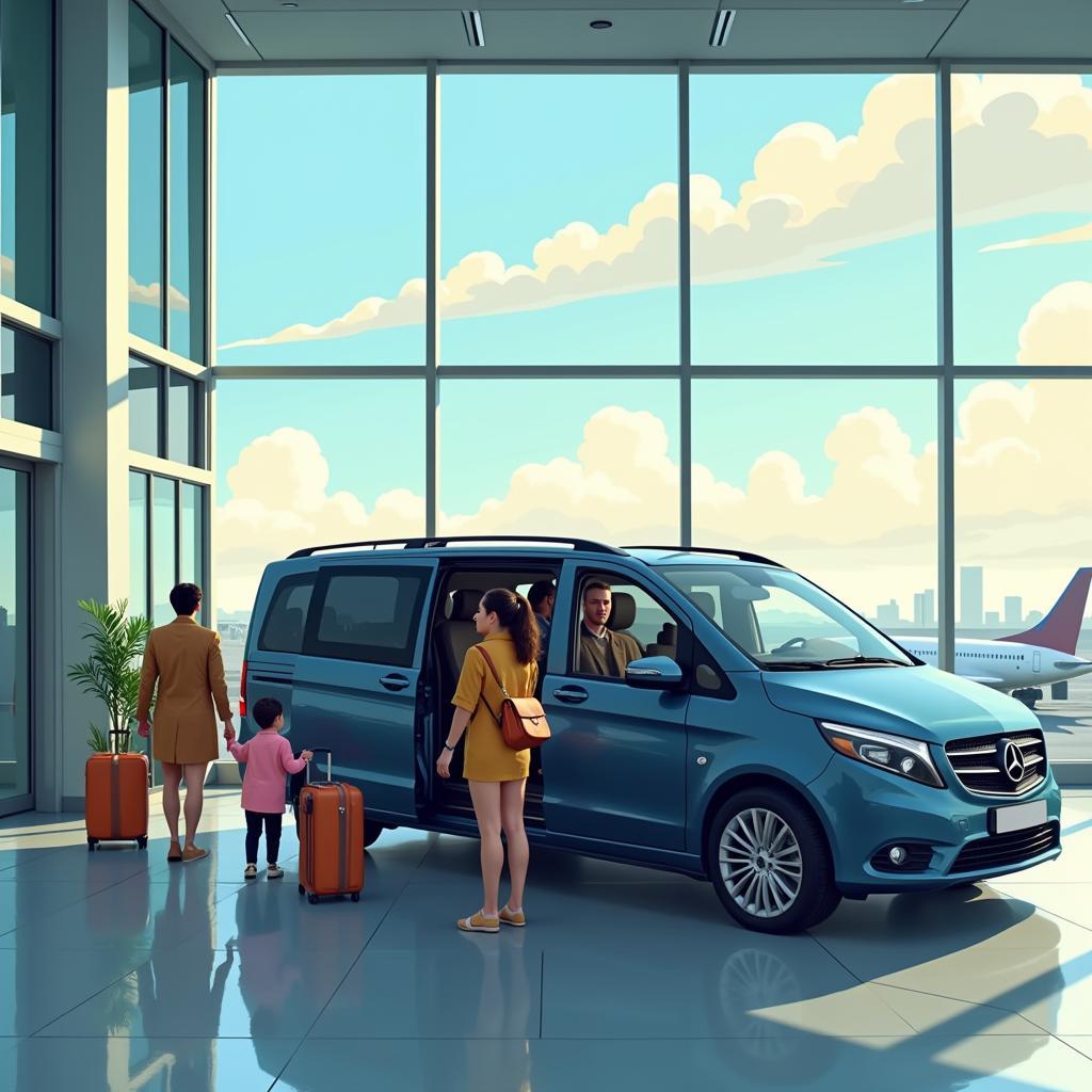 Minivan Car Service Airport Pickup